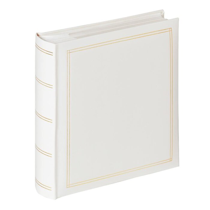 Walther slip-in album MONZA white 200 fotografií 10x15 Memo album s CD archivem