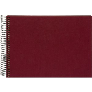 Goldbuch spirálové album Bella Vista bordeaux 25x17 cm 40 bílých stran