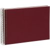 Goldbuch spirálové album Bella Vista bordeaux 25x17 cm 40 bílých stran