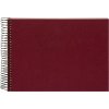 Goldbuch spirálové album Bella Vista bordeaux 25x17 cm 40 bílých stran
