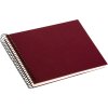 Goldbuch spirálové album Bella Vista bordeaux 25x17 cm 40 bílých stran