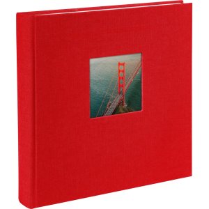 Goldbuch fotoalbum Bella Vista červené 25x25 cm 60...