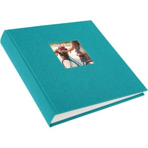 Goldbuch fotoalbum Bella Vista tyrkysová 25x25 cm 60 bílých stran
