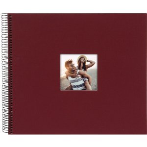 Goldbuch spirálové album Bella Vista bordeaux 35x30 cm 40 černých stran