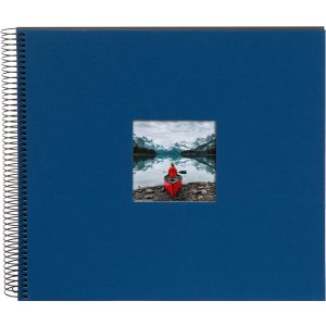 Goldbuch spirálové album Bella Vista modré 35x30 cm 40 černých stran