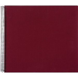 Goldbuch spirálové album Bella Vista bordeaux 35x30 cm 40 černých stran