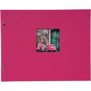 Goldbuch album se šroubovacím uzávěrem Bella Vista assorted 30x25 cm 40 bílých stran