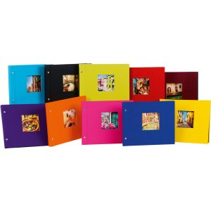 Goldbuch album se šroubovacím uzávěrem Bella Vista assorted 30x25 cm 40 bílých stran