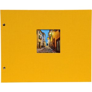 Goldbuch album se šroubovacím uzávěrem Bella Vista assorted 30x25 cm 40 bílých stran