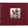 Goldbuch album se šroubovacím uzávěrem Bella Vista bordeaux 30x25 cm 40 bílých stran