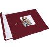 Goldbuch album se šroubovacím uzávěrem Bella Vista bordeaux 30x25 cm 40 bílých stran