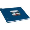Goldbuch album se šroubovacím uzávěrem Bella Vista modré 30x25 cm 40 bílých stran