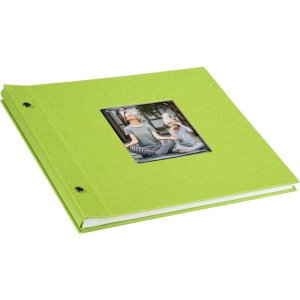 Šroubovací album Goldbuch Bella Vista zelené 30x25 cm 40 bílých stran