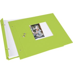 Šroubovací album Goldbuch Bella Vista zelené 30x25 cm 40 bílých stran
