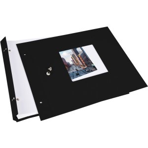 Goldbuch album se šroubovacím uzávěrem Bella Vista černé 30x25 cm 40 bílých stran