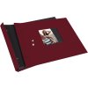 Goldbuch album se šroubovacím uzávěrem Bella Vista bordeaux 30x25 cm 40 černých stran