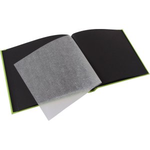 Album Goldbuch se šroubovacím uzávěrem Bella Vista zelené 30x25 cm 40 černých stran