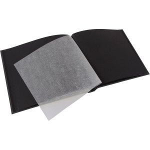 Goldbuch album se šroubovacím uzávěrem Bella Vista černé 30x25 cm 40 černých stran
