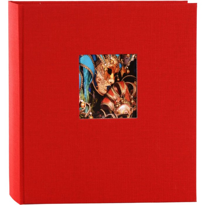 Goldbuch fotoalbum Bella Vista červené 30x31 cm 60 bílých stran