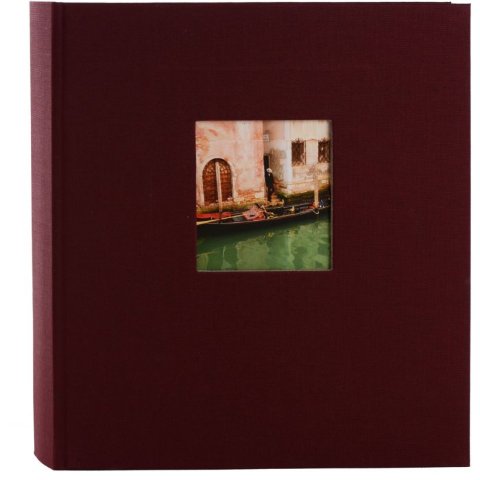 Goldbuch fotoalbum Bella Vista bordeaux 30x31 cm 60 bílých stran