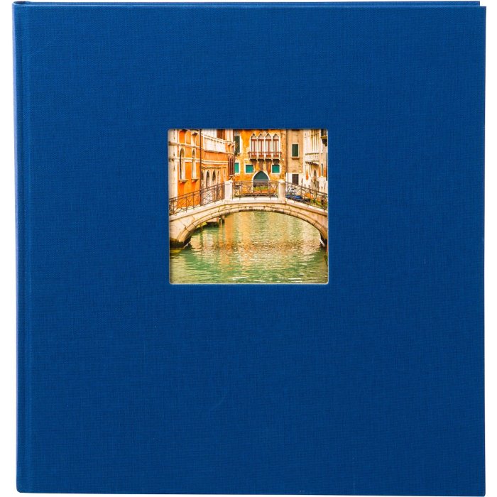 Goldbuch fotoalbum Bella Vista modré 30x31 cm 60 bílých stran