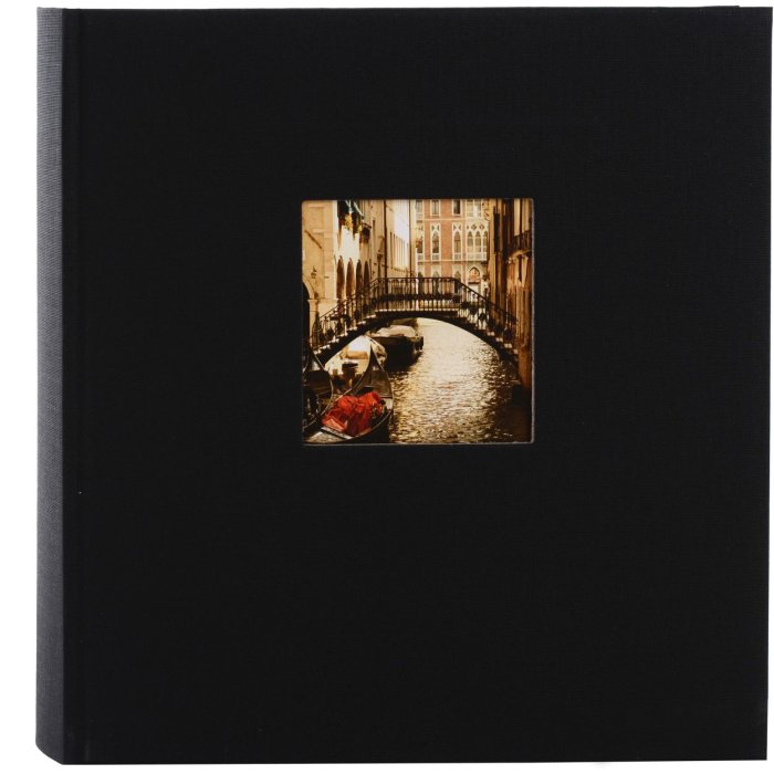 Goldbuch fotoalbum Bella Vista černé 30x31 cm 60 bílých stran