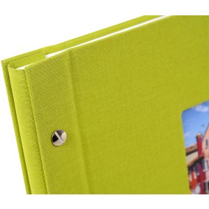 Goldbuch album se šroubovacím uzávěrem Bella Vista assorted 39x31 cm 40 bílých stran