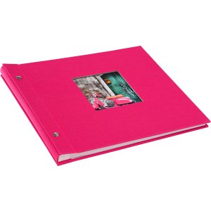Goldbuch album se šroubovacím uzávěrem Bella Vista assorted 39x31 cm 40 bílých stran