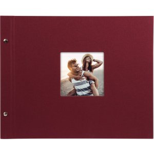 Goldbuch album se šroubovacím uzávěrem Bella Vista bordeaux 39x31 cm 40 bílých stran