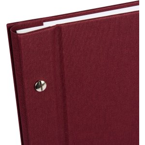Goldbuch album se šroubovacím uzávěrem Bella Vista bordeaux 39x31 cm 40 bílých stran