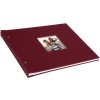 Goldbuch album se šroubovacím uzávěrem Bella Vista bordeaux 39x31 cm 40 bílých stran