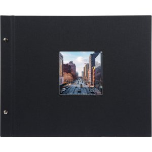 Šroubovací album Goldbuch Bella Vista černé 39x31 cm 40 bílých stran
