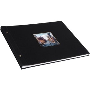 Šroubovací album Goldbuch Bella Vista černé 39x31 cm 40 bílých stran