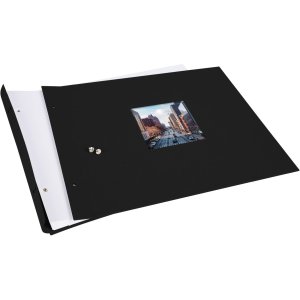 Šroubovací album Goldbuch Bella Vista černé 39x31 cm 40 bílých stran