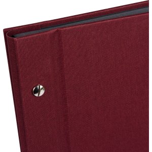 Goldbuch album se šroubovacím uzávěrem Bella Vista bordeaux 39x31 cm 40 černých stran