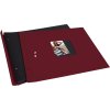 Goldbuch album se šroubovacím uzávěrem Bella Vista bordeaux 39x31 cm 40 černých stran