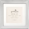 Goldbuch kovový rám na portrét Moderní umění 10x10 cm stříbrný lesklý