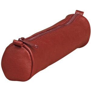 Schlampermäppchen AgeBag rund 18,5xØ4 cm rot