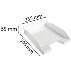 Exacompta Briefablage COMBO 2 Classic Weiß glossy