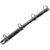 Exacompta kroužkový pořadač PP A4+ 4 kroužky 30mm Chromalinový krystal