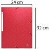 A4+ Složka Scotten se 3 chlopněmi červená