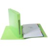 Kroužkový pořadač 170x220 2R15mm CRYSTAL COLOURS různé barvy