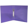 Kroužkový pořadač 170x220 2R15mm CRYSTAL COLOURS různé barvy