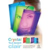 Kroužkový pořadač 170x220 2R15mm CRYSTAL COLOURS různé barvy