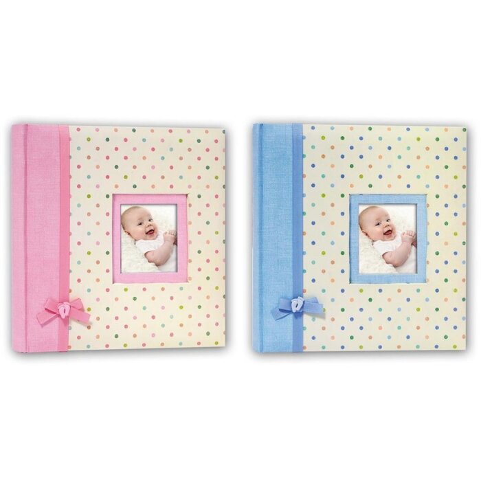 ZEP baby album Kara assorted 24x24 cm 40 bílých stran