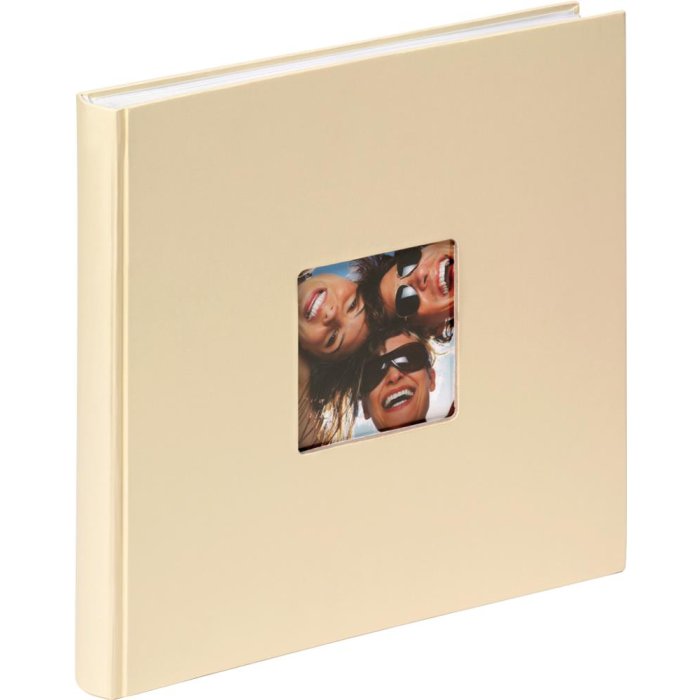 Walther fotoalbum Fun 26x25 cm krémové 40 bílých stran