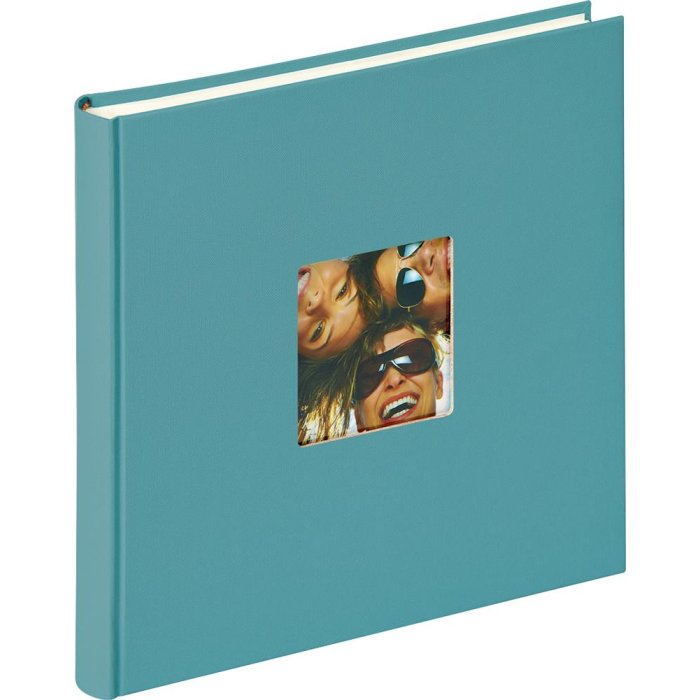 Walther fotoalbum Fun 26x25 cm petrolejově zelená 40 bílých stran