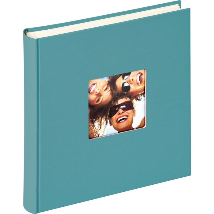 Walther maxi fotoalbum FUN petrol green 30x30 cm 100 bílých stran