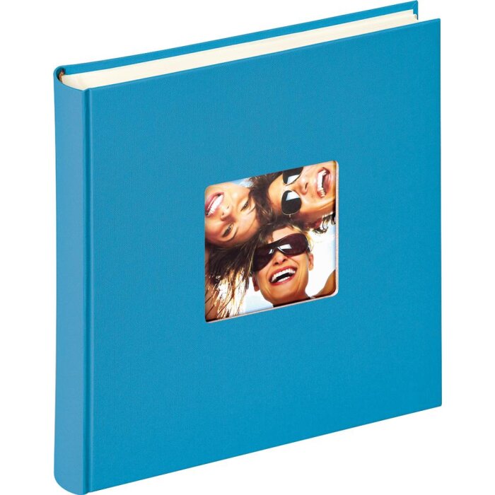 Walther maxi fotoalbum FUN ocean blue 30x30 cm 100 bílých stran