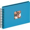 Spirálové album Walther Fun ocean blue 23x17 cm 40 černých stran